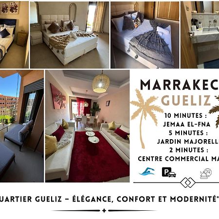 Appartement Neuf Climatise, Centre Marrakech. มาร์ราเกช ภายนอก รูปภาพ