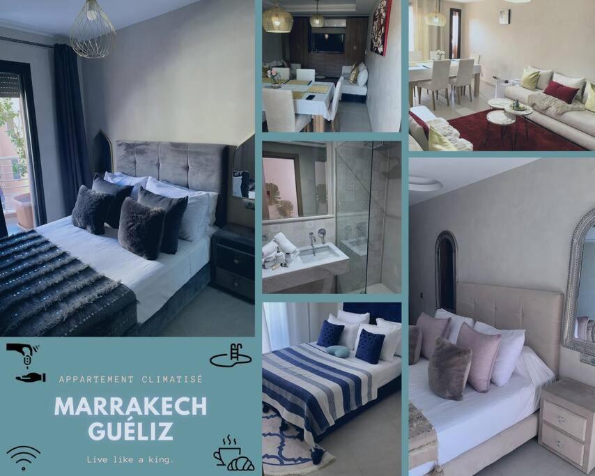 Appartement Neuf Climatise, Centre Marrakech. มาร์ราเกช ภายนอก รูปภาพ