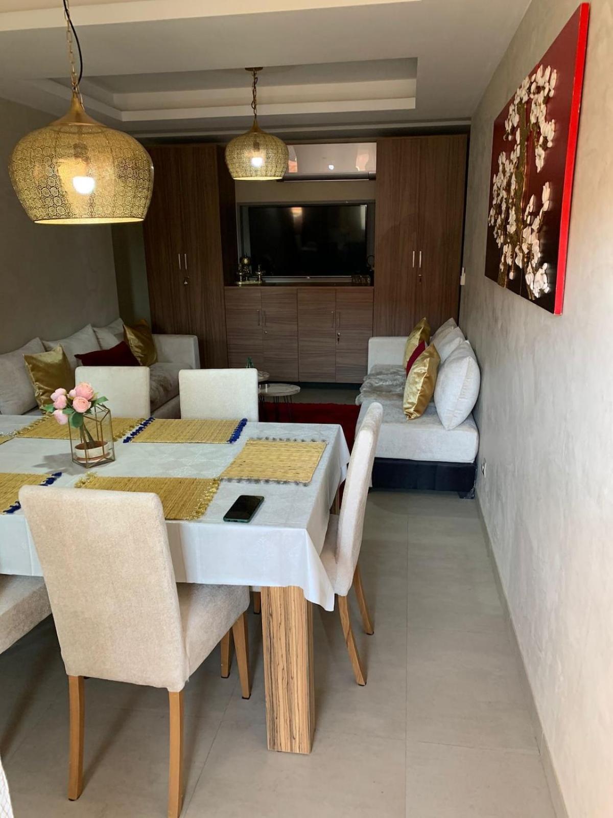Appartement Neuf Climatise, Centre Marrakech. มาร์ราเกช ภายนอก รูปภาพ